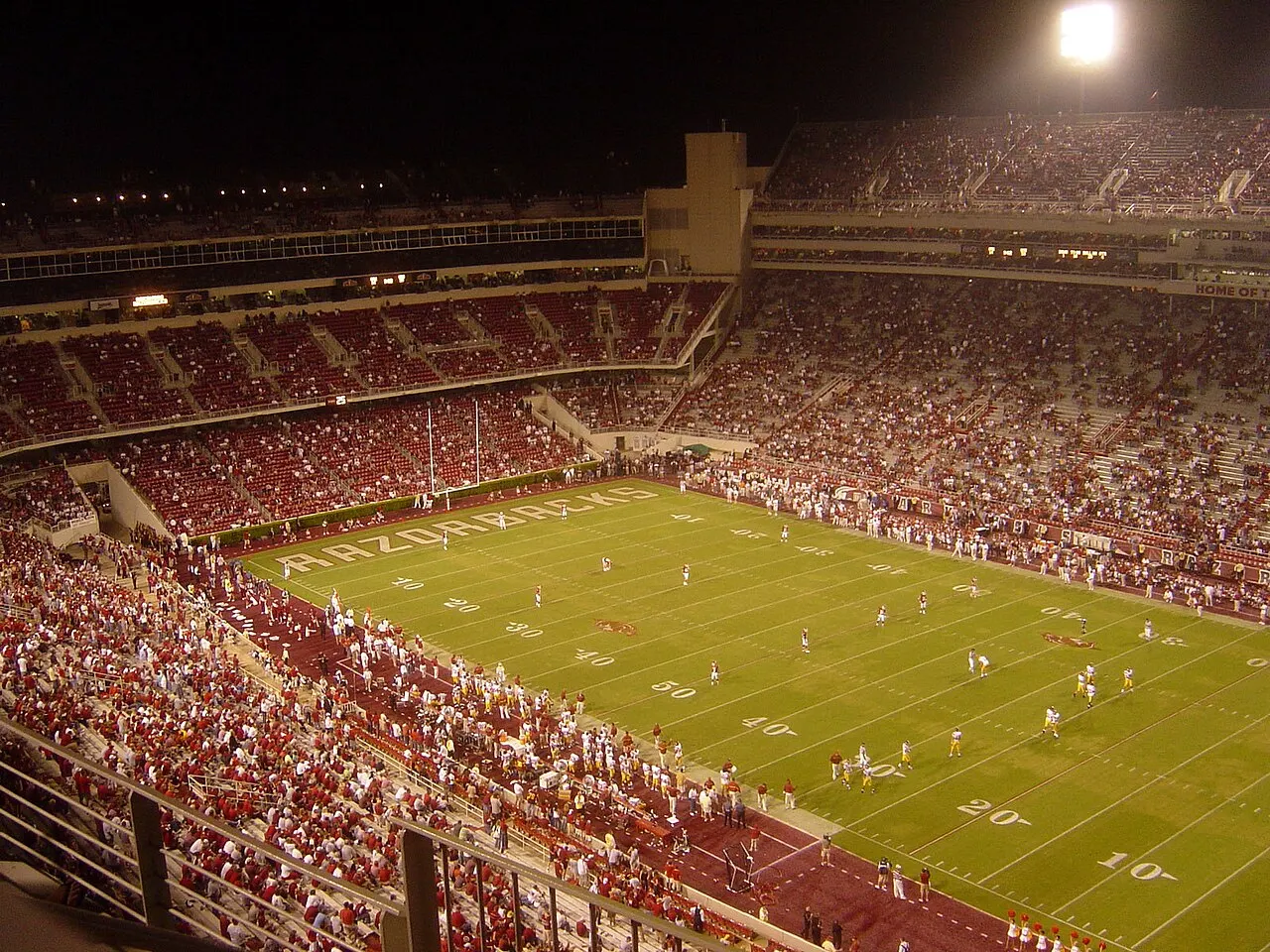 Razorback Stadium, Fayetteville, Arkansas, United States