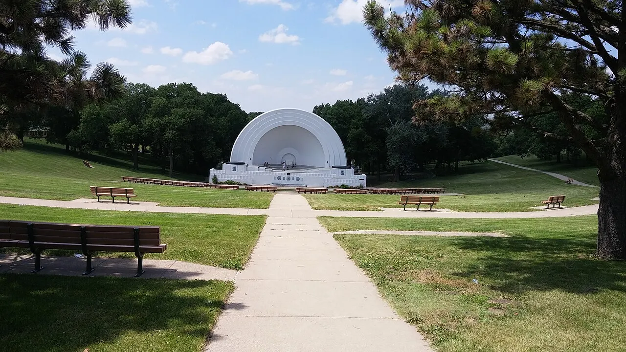 Grandview Park Bandshell, Sioux City, Iowa, United States