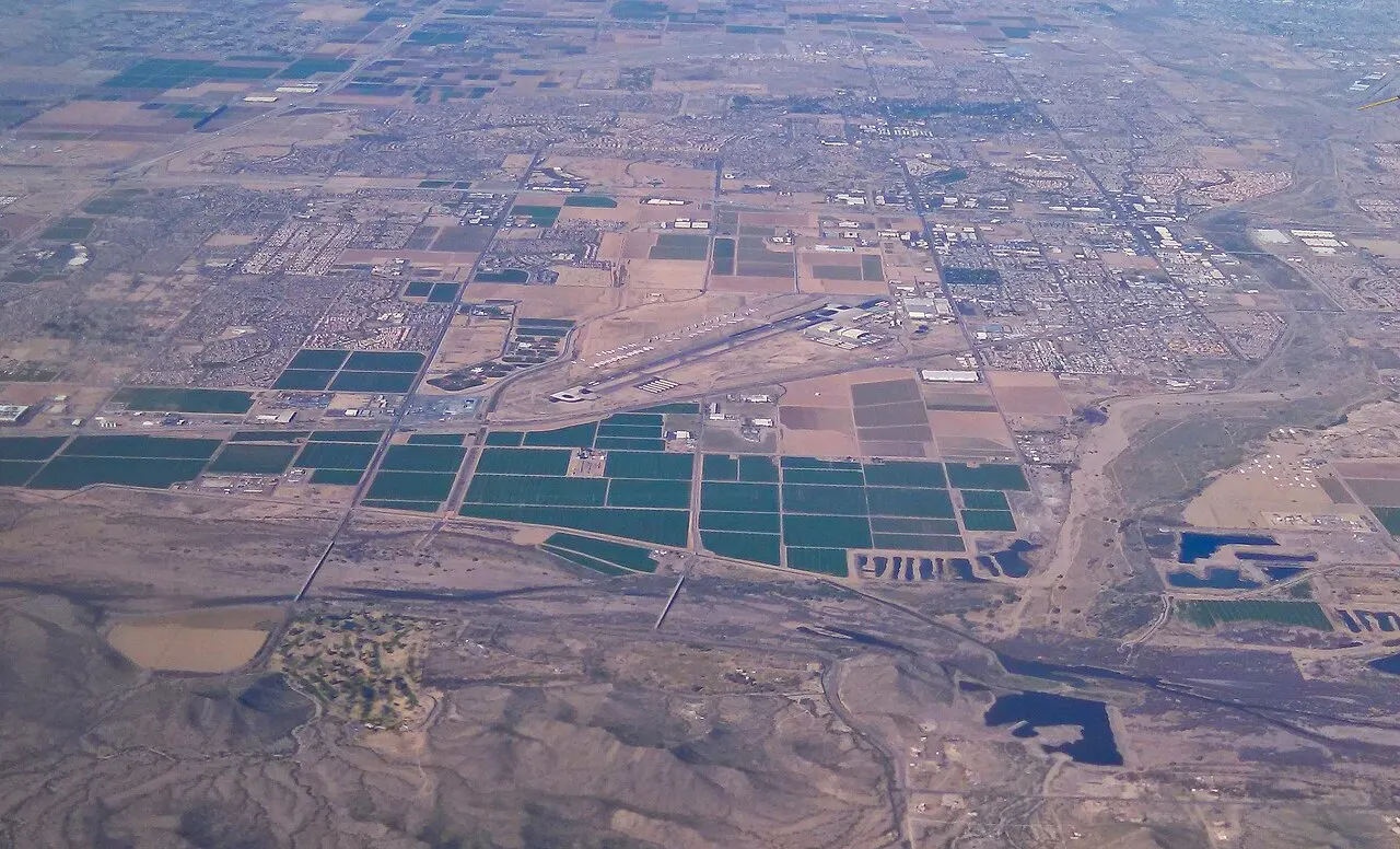 Phoenix Goodyear Airport Stored Airliners, Goodyear, Arizona, United States