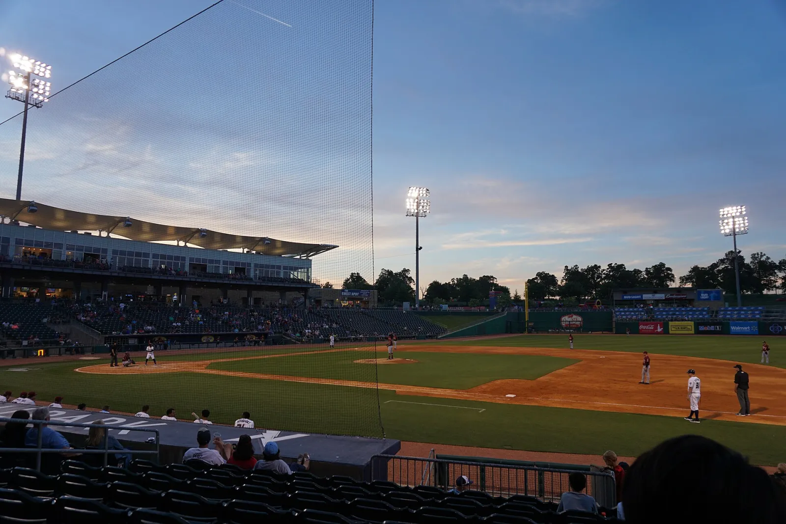 Frisco RoughRiders vs. Northwest Arkansas Naturals May 2017 14, Springdale, Arkansas, United States