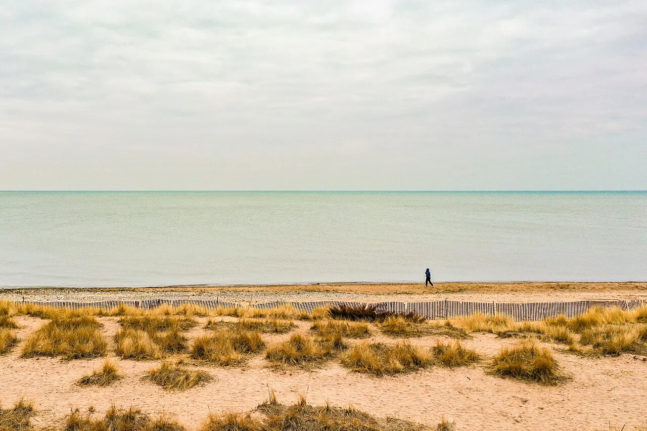 Lighthouse Beach, Evanston, Illinois, United States