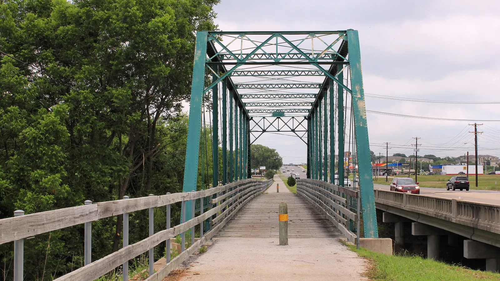 Pepper Creek Hike and Bike Trail Bridge, Temple, Texas, United States