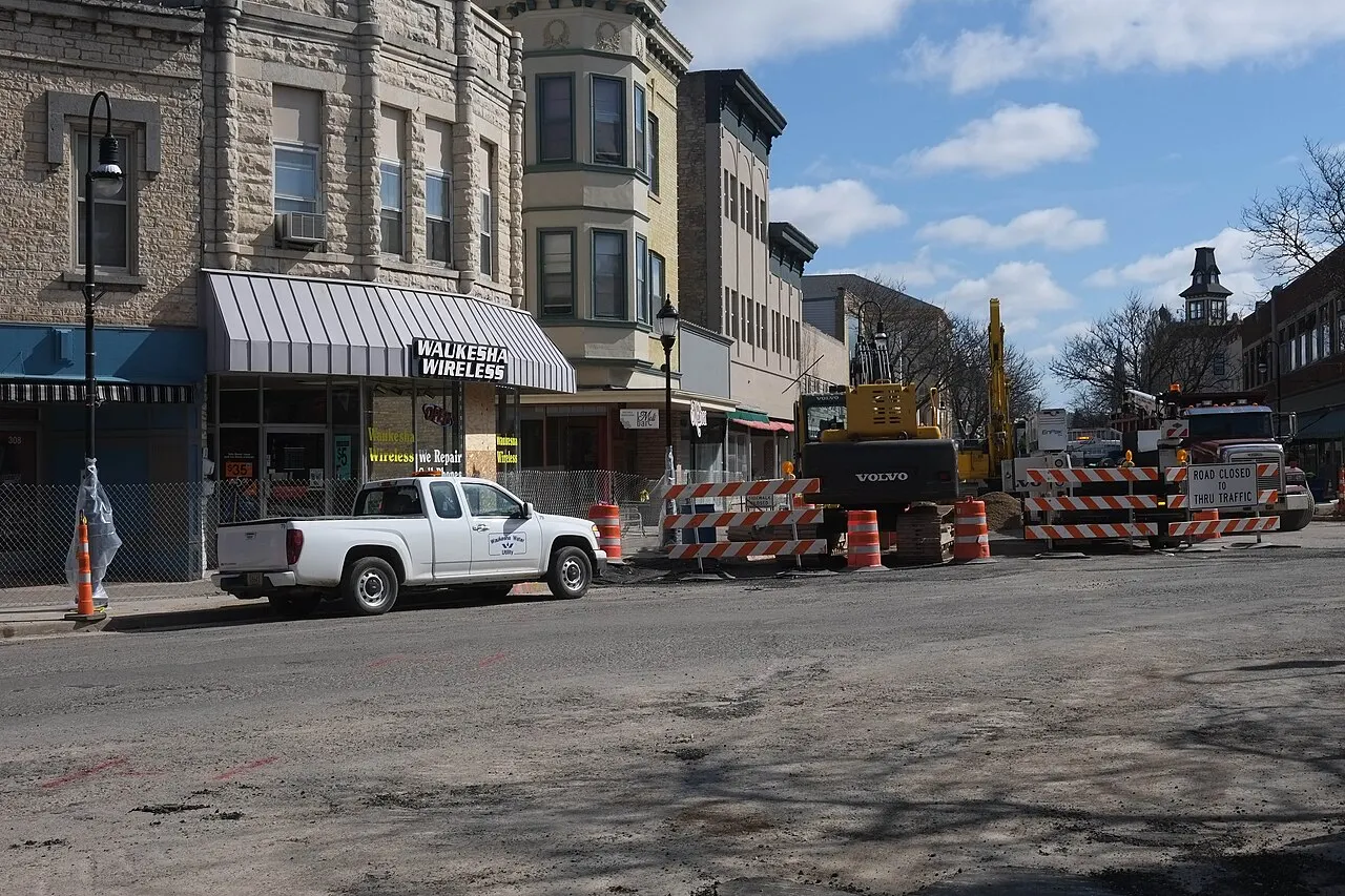 Downtown Waukesha, Waukesha, Wisconsin, United States