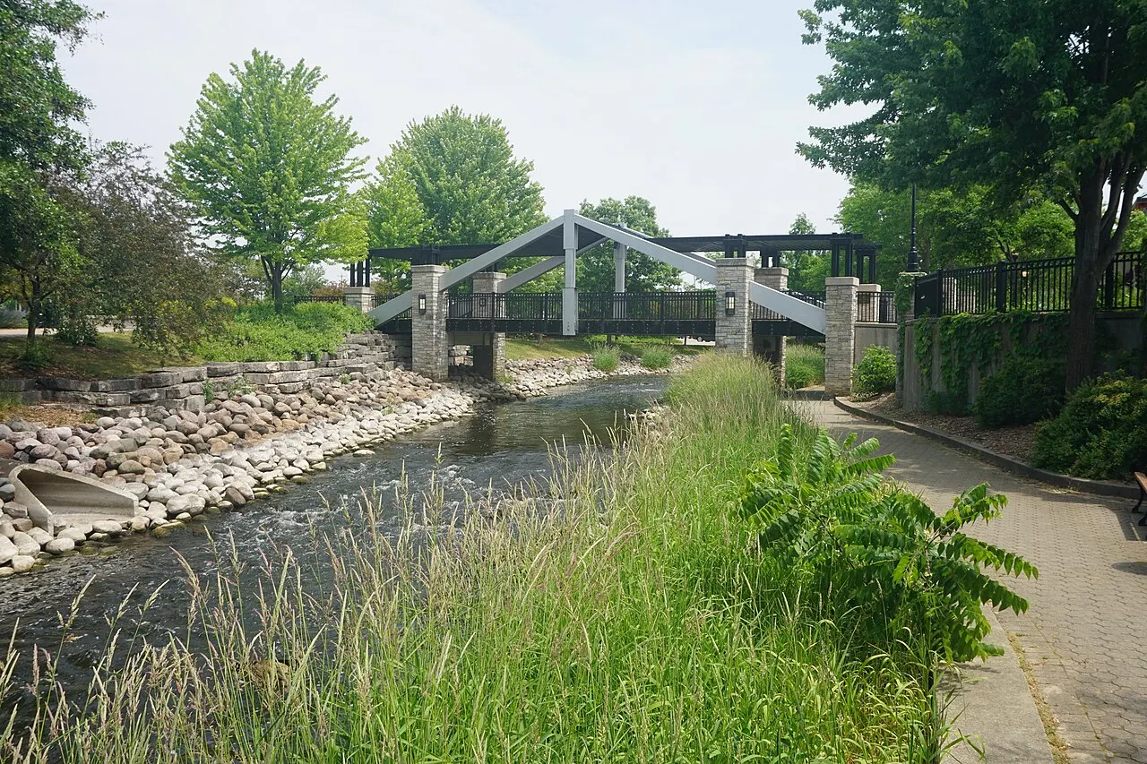 Waukesha Riverwalk, Waukesha, Wisconsin, United States