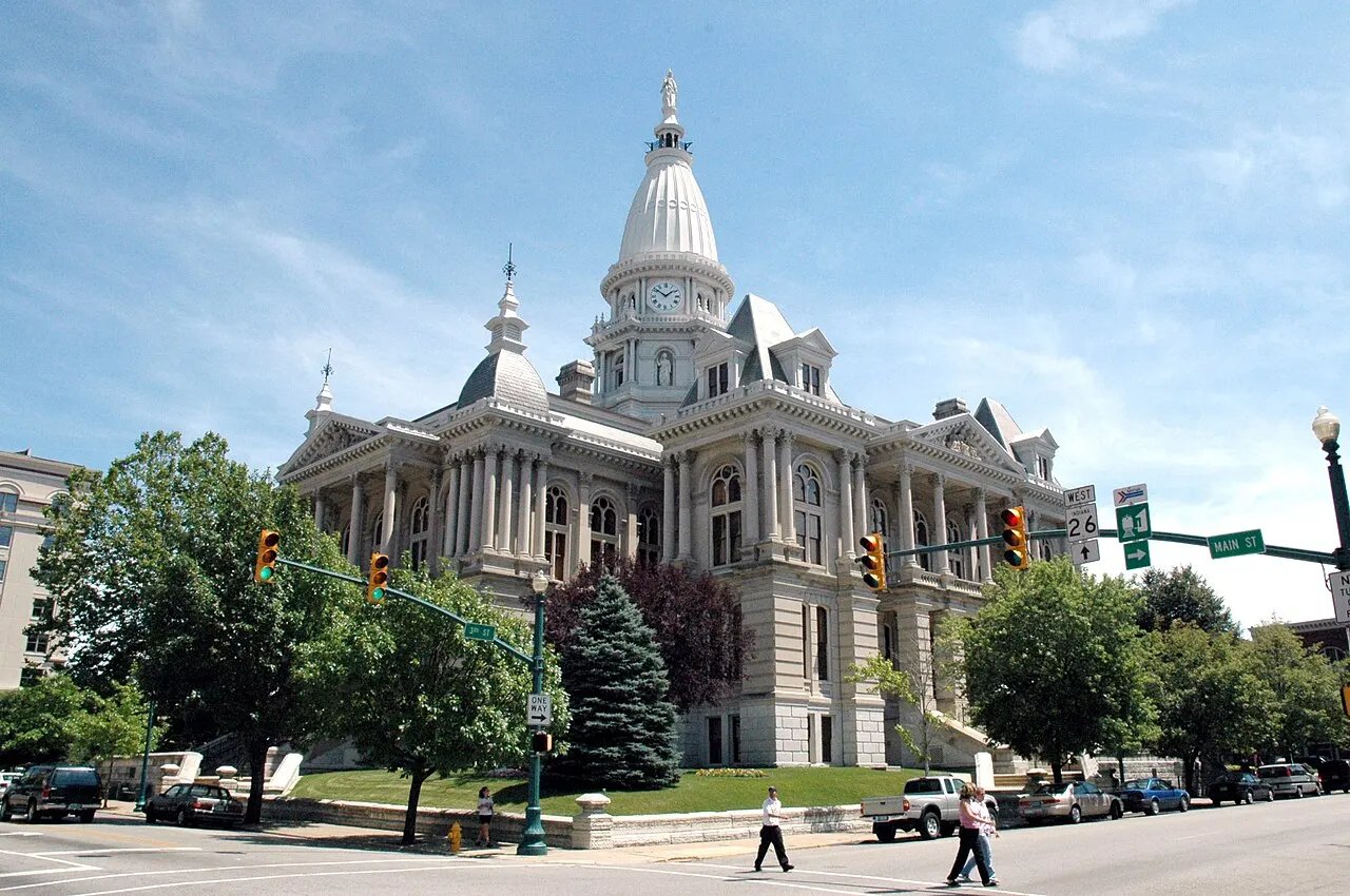 Tippecanoe County Courthouse, Lafayette, Indiana, United States