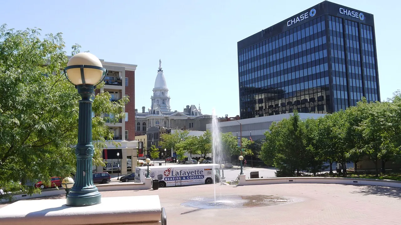 Riehle Plaza, Lafayette, Indiana, United States