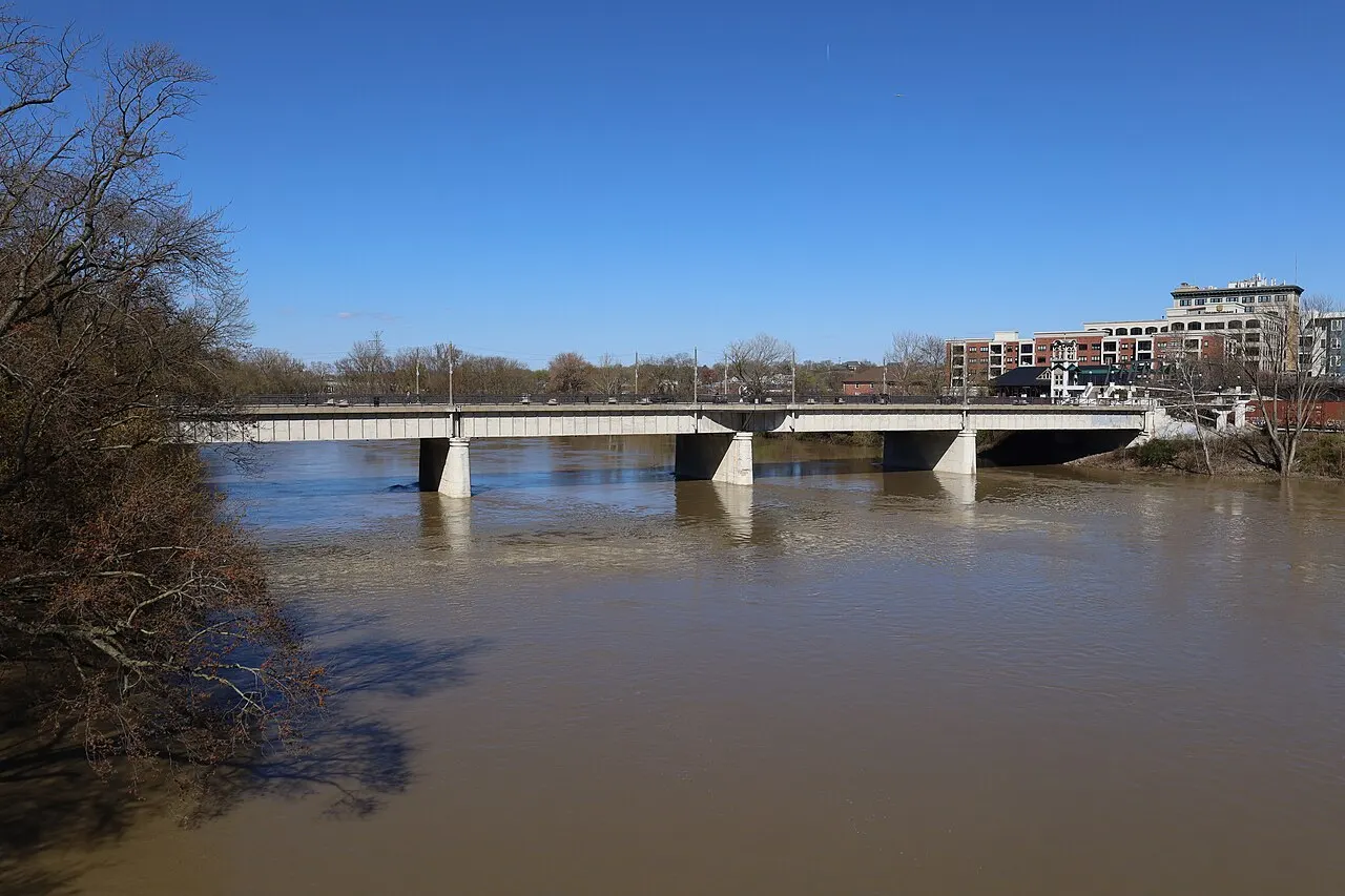 John T. Myers Pedestrian Bridge, Lafayette, Indiana, United States