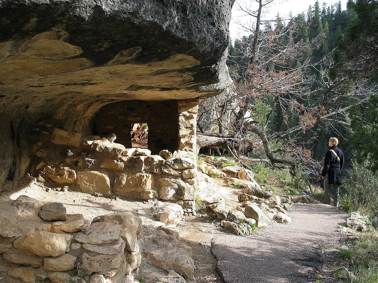 Walnut Canyon National Monument, Flagstaff, Arizona, United States