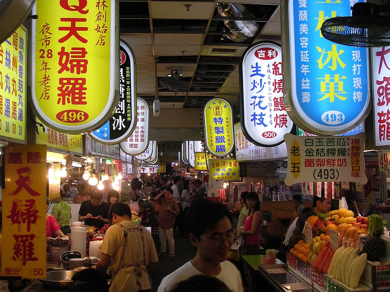 Shilin Night Market, Taipei, Taiwan