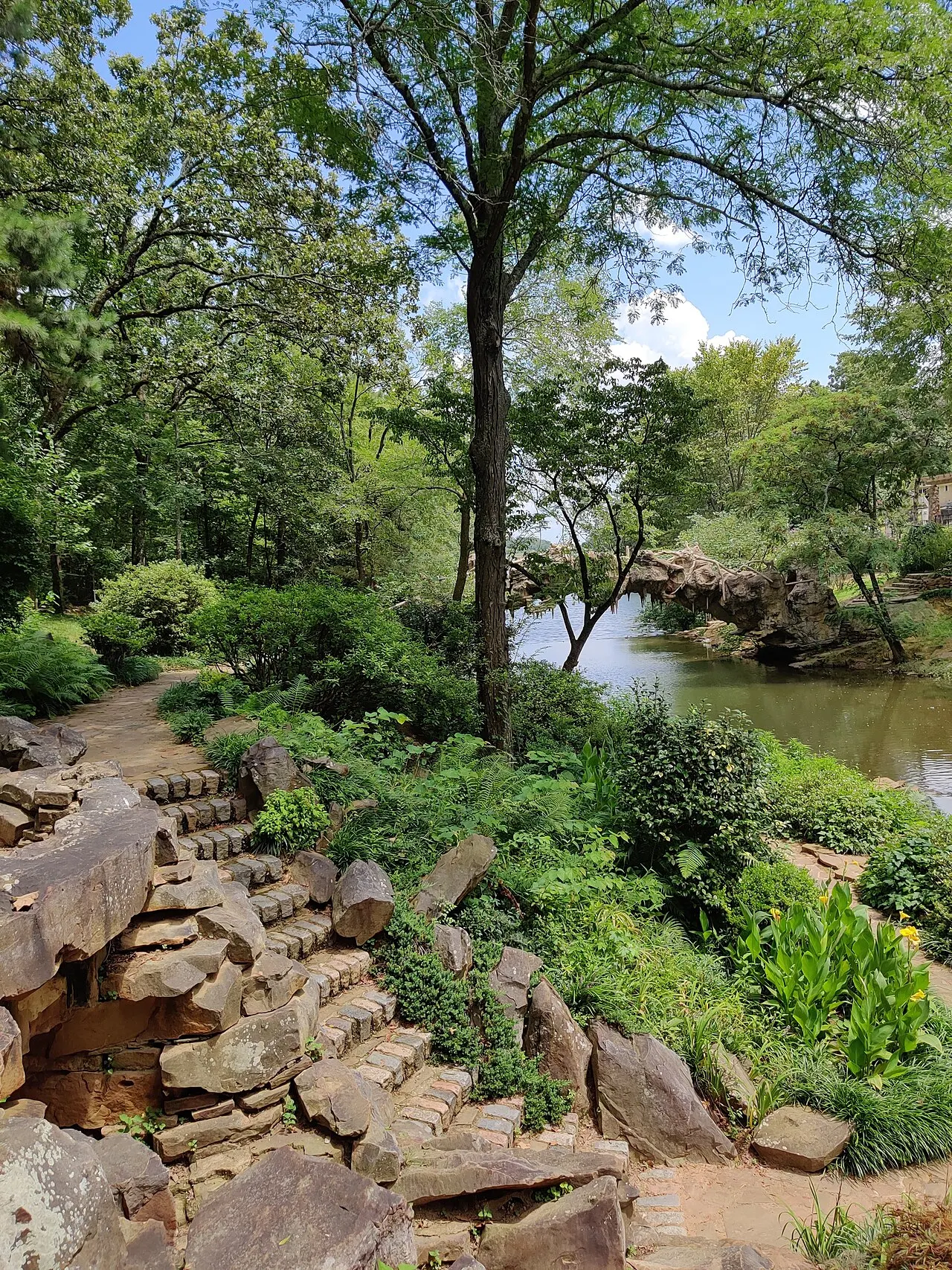 The Old Mill at T.R. Pugh Memorial Park, North Little Rock, Arkansas, United States