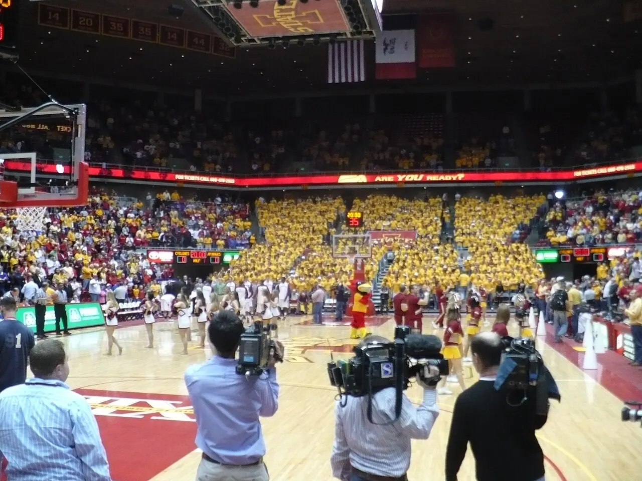 Hilton Coliseum, Ames, Iowa, United States