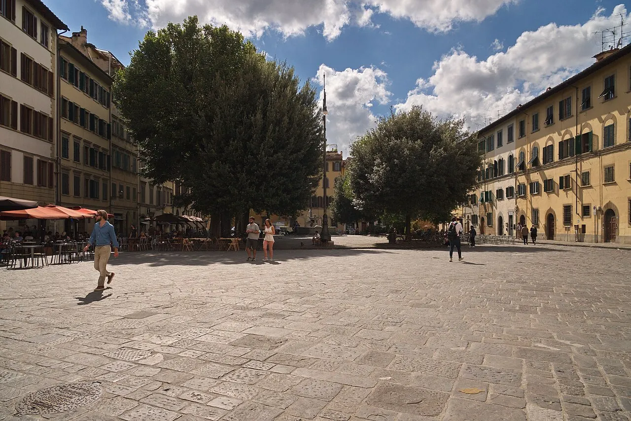 Santo Spirito and the artisan streets, Florence, Italy