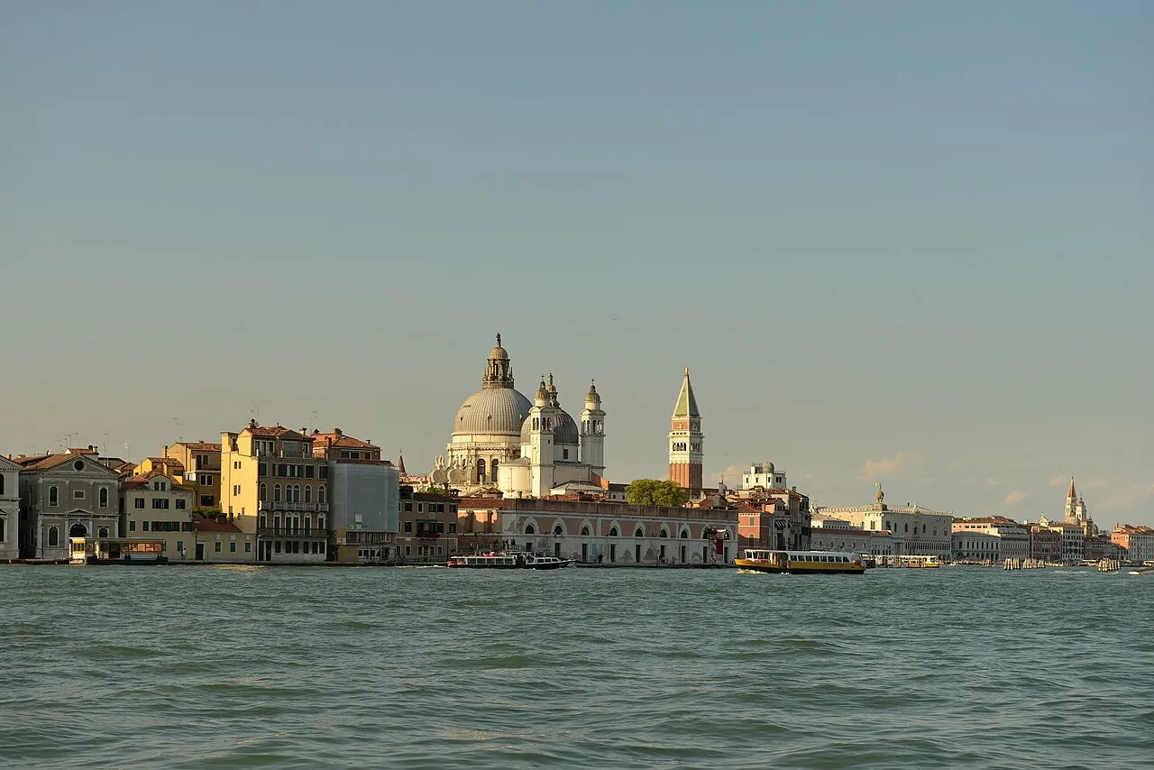 Santa Maria della Salute and the Zattere, Venice, Italy
