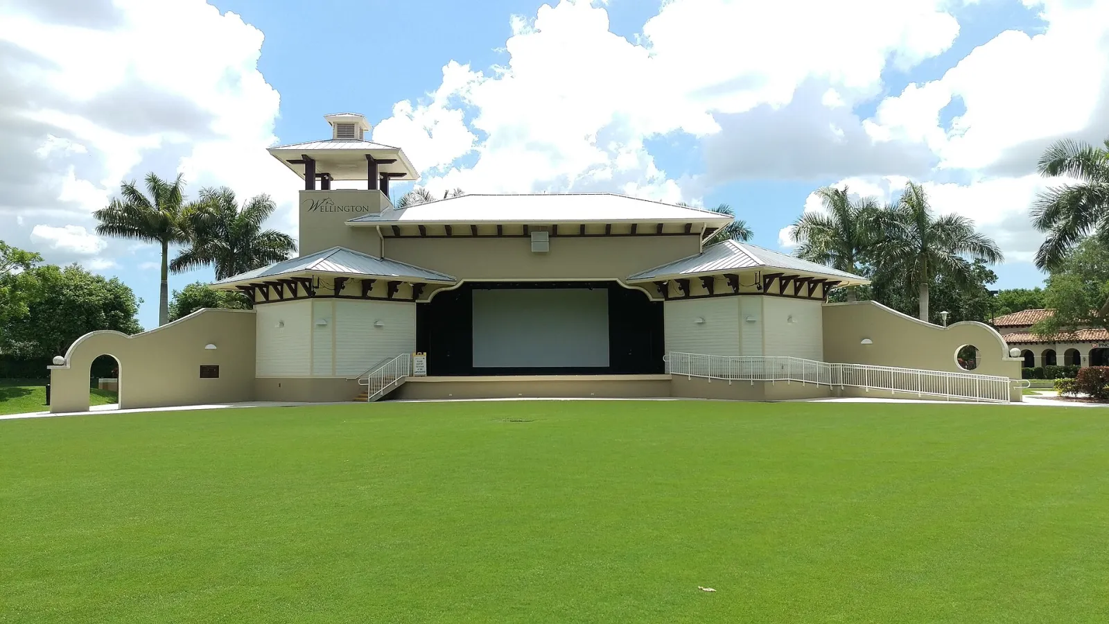 Amphitheater Wellington, Florida front, Wellington, Florida, United States
