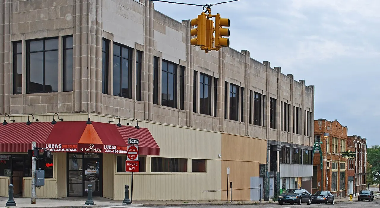 Pontiac Commercial Historic District, Pontiac, Michigan, United States