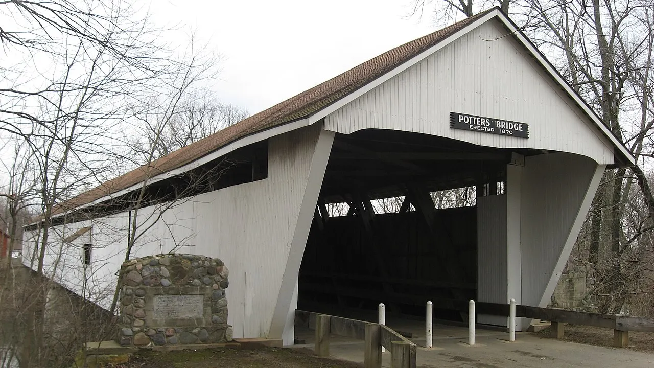 Potter's Covered Bridge, Noblesville, Indiana, United States