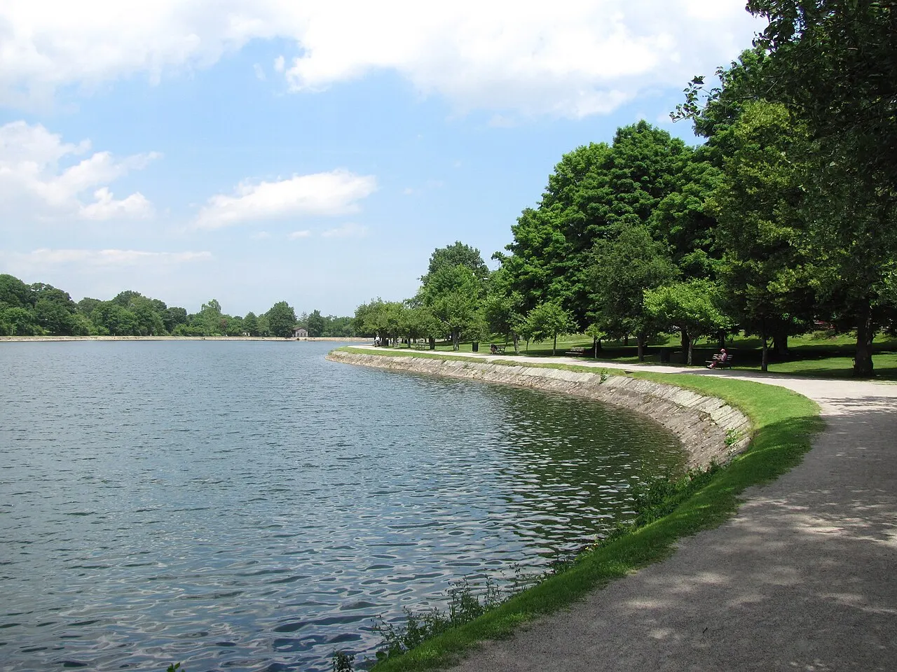 Brookline Reservoir Park, Brookline, Massachusetts, United States