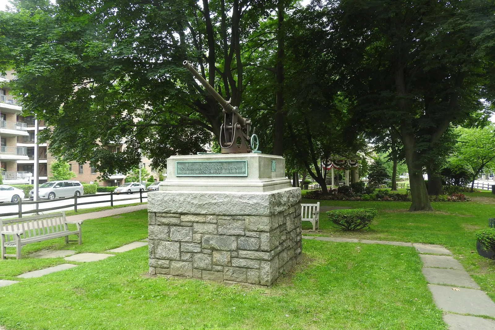 Tibbetts Park WWI monument 2021 jeh, White Plains, New York, United States