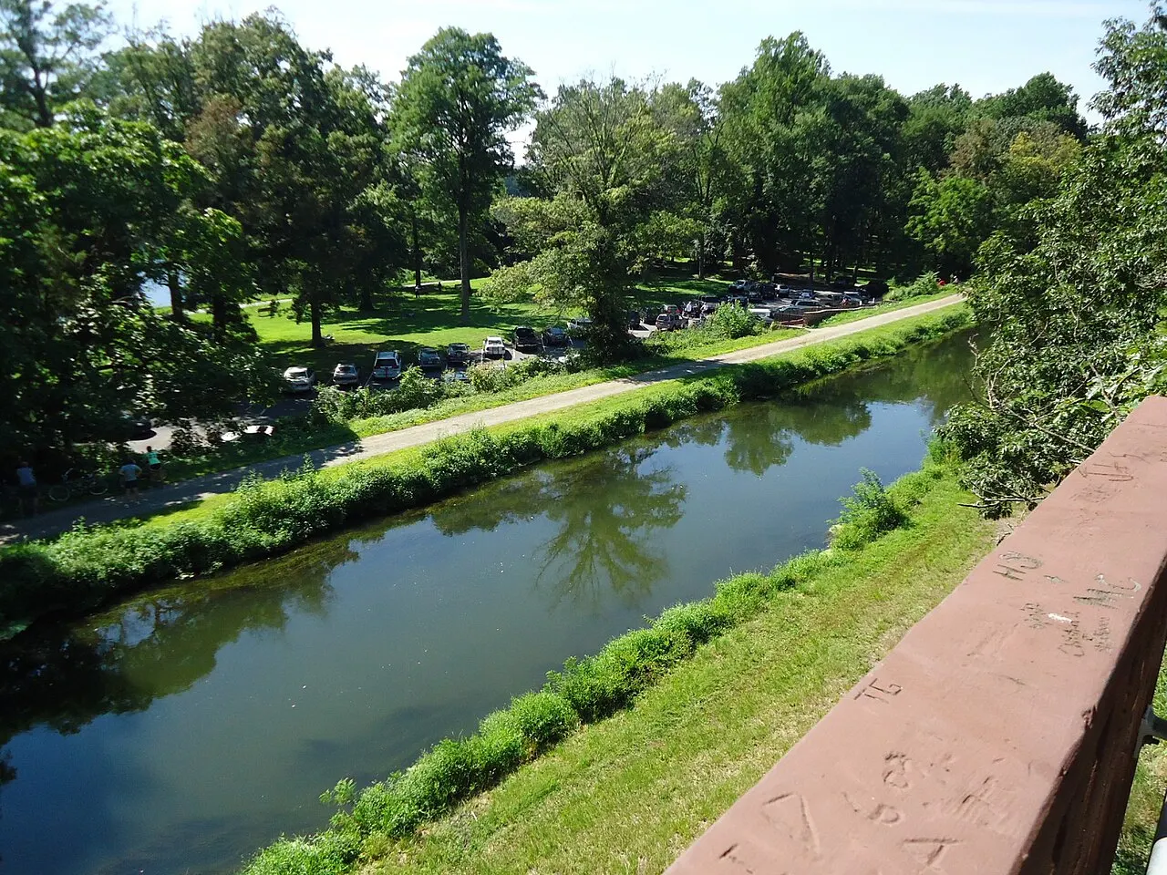 Delaware and Raritan Canal, New Brunswick, New Jersey, United States