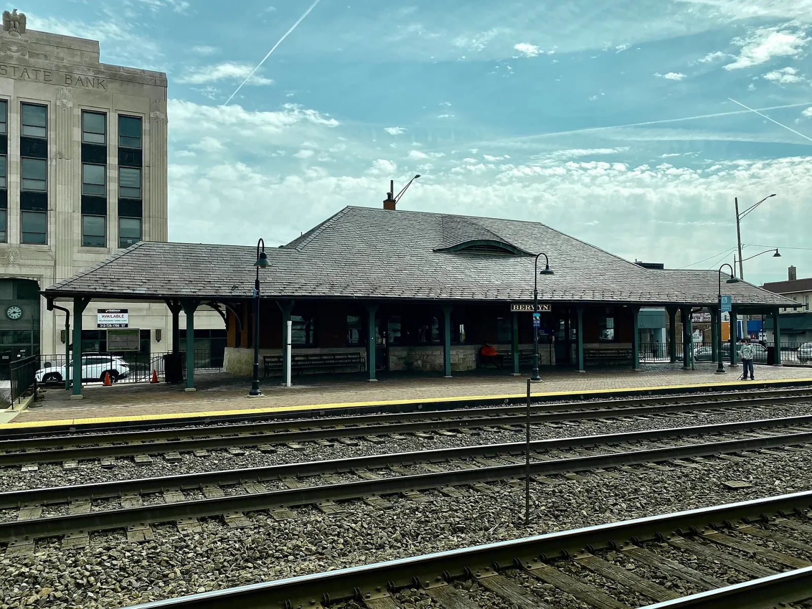 Berwyn BNSF Metra Station (03 31 2024), Berwyn, Illinois, United States