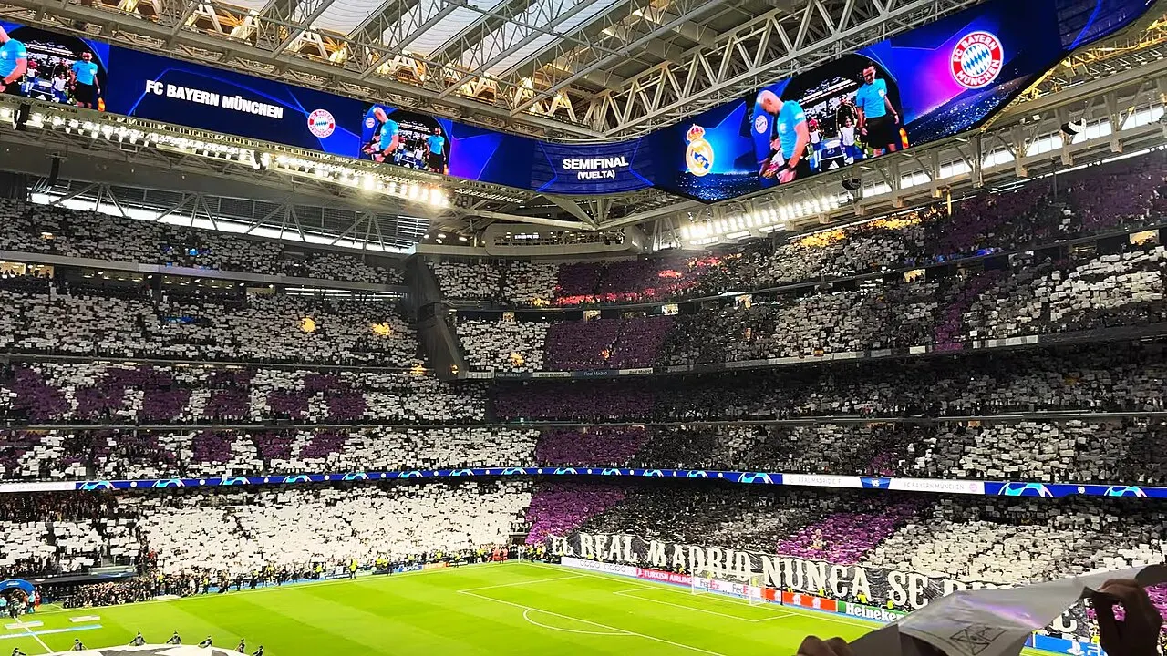 Santiago Bernabéu Stadium, Madrid, Spain