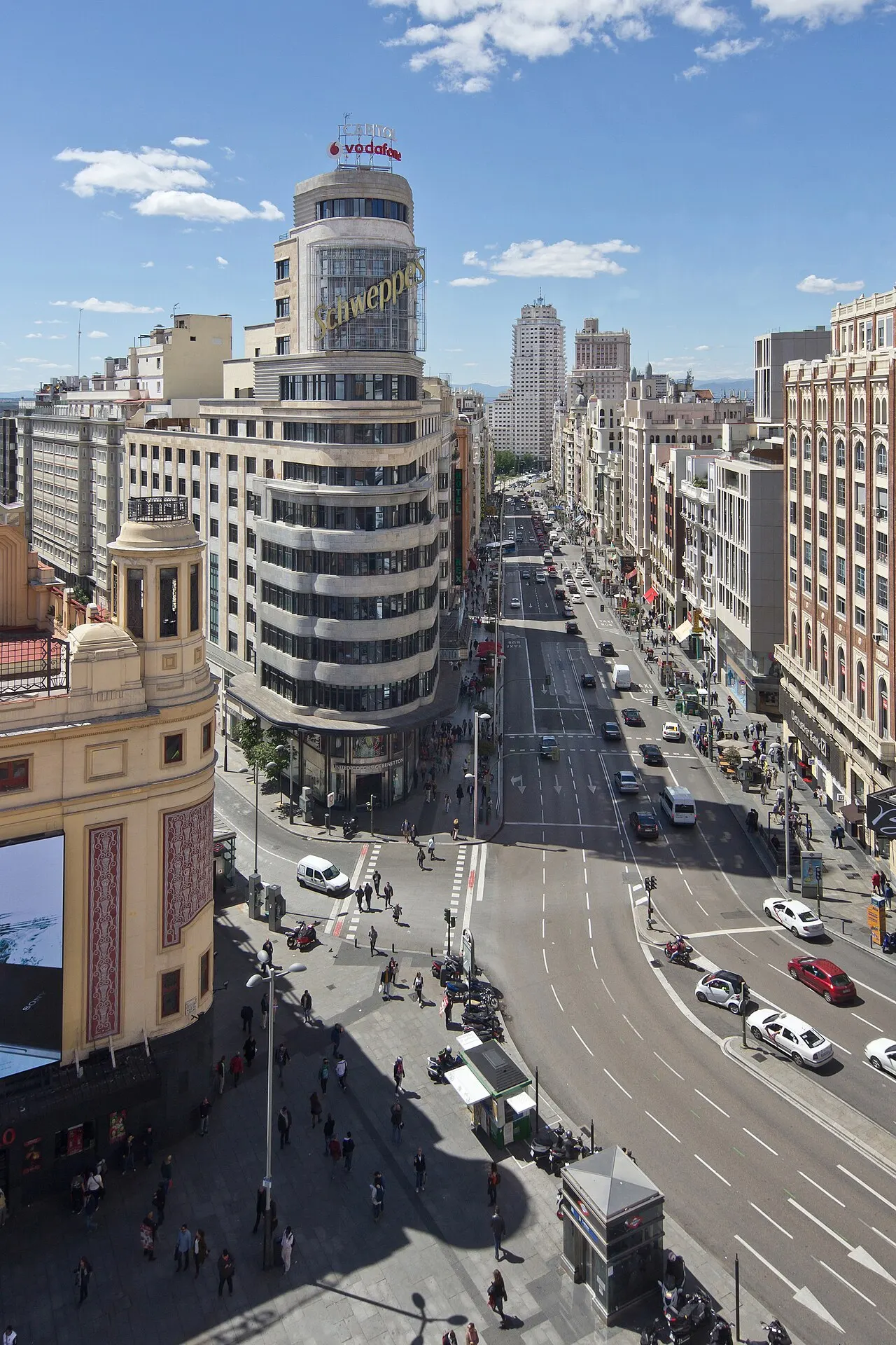 Gran Vía, Madrid, Spain