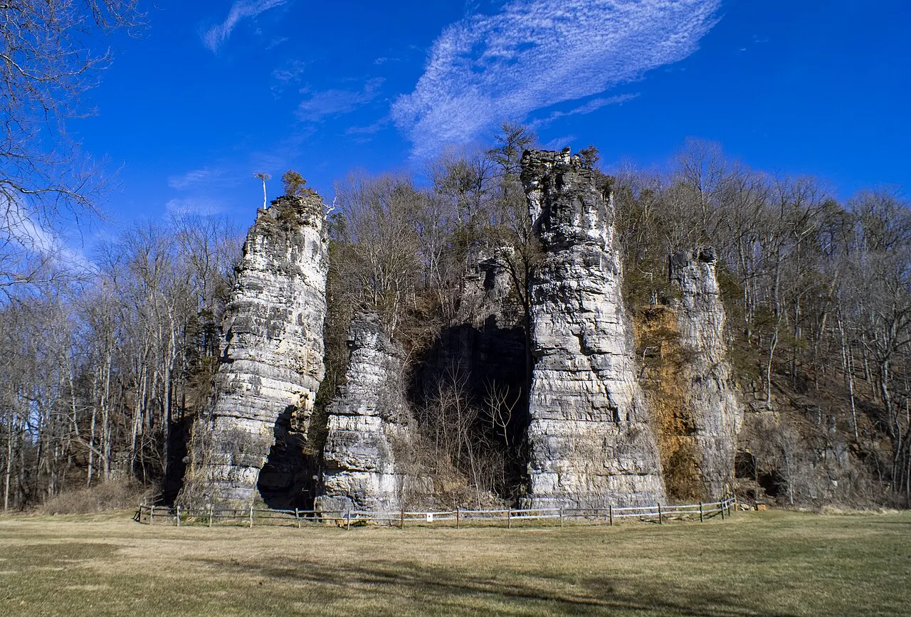 Natural Chimneys Park, Harrisonburg, Virginia, United States