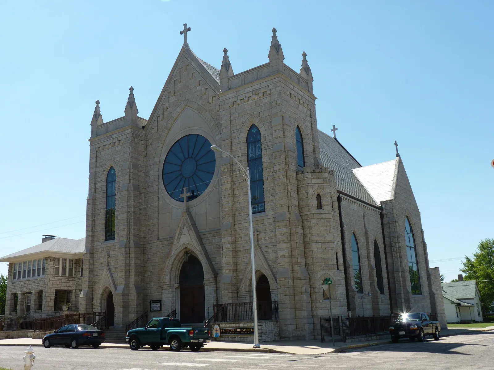 St. Peter the Apostle Catholic Church and Rectory, Joplin, Missouri, United States