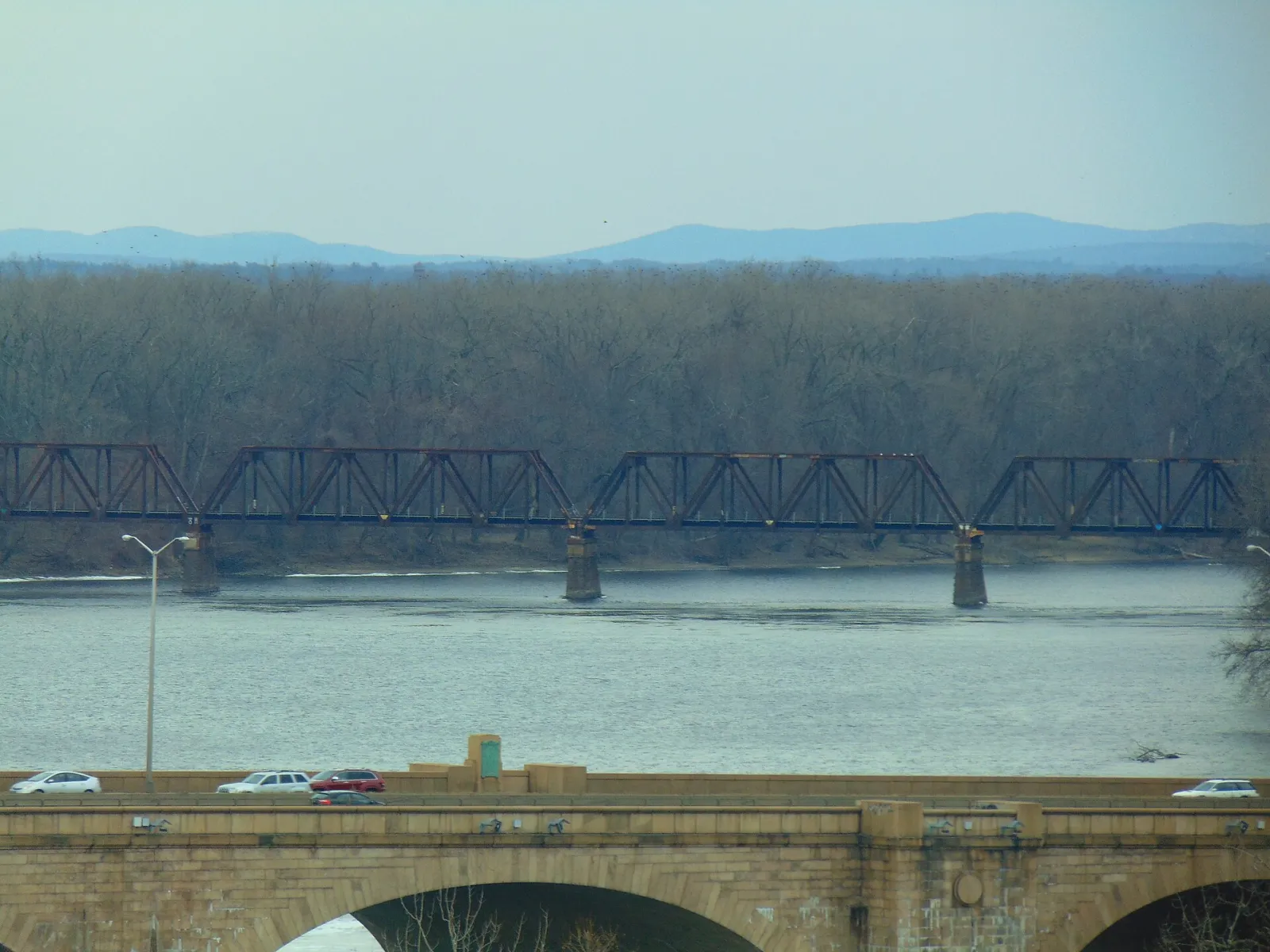 Hartford CT River R&R Bridge, East Hartford, Connecticut, United States