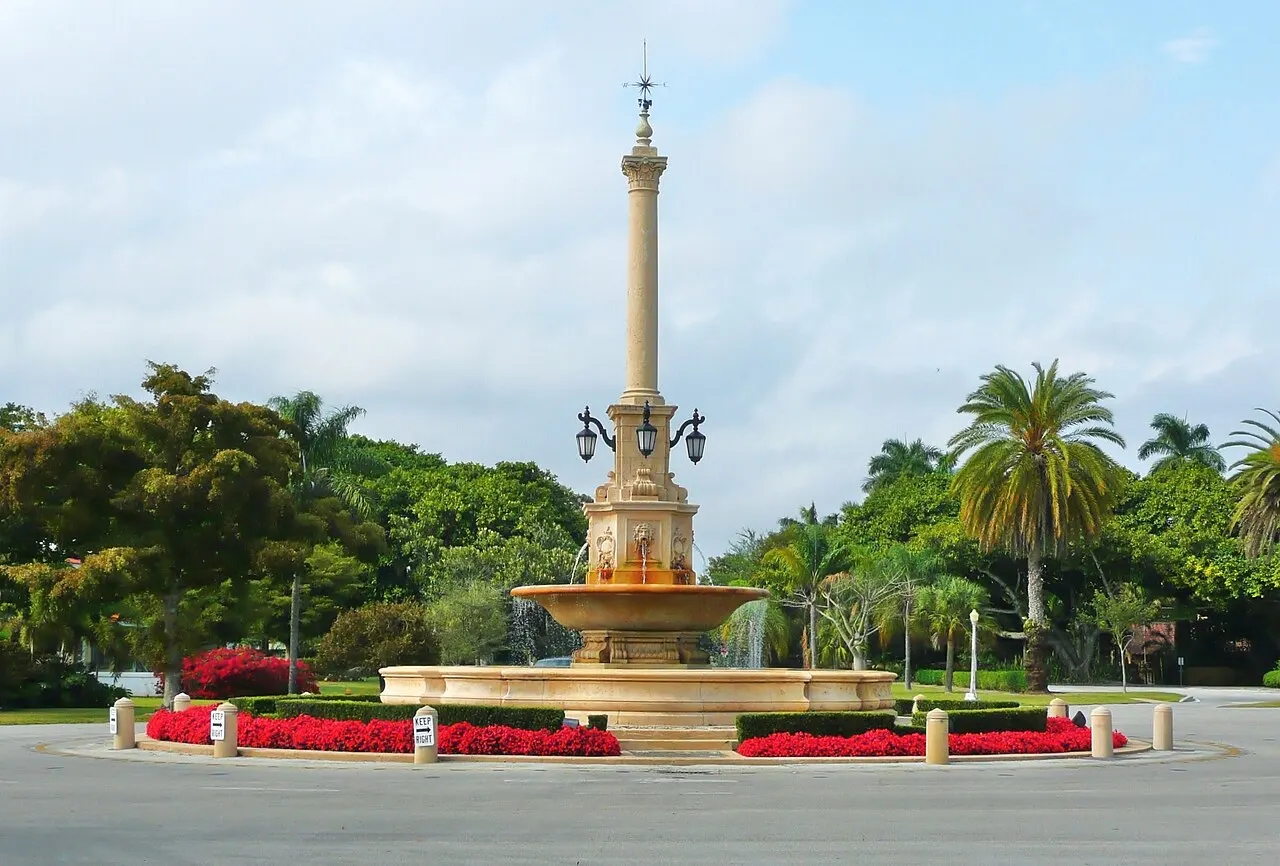 De Soto Fountain, Coral Gables, Florida, United States