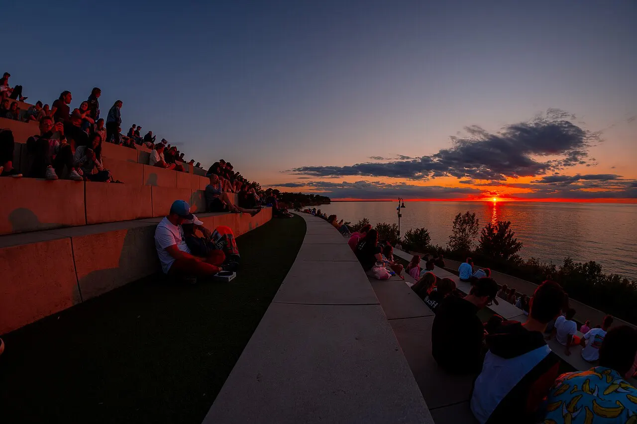 Solstice Steps, Lakewood, Ohio, United States