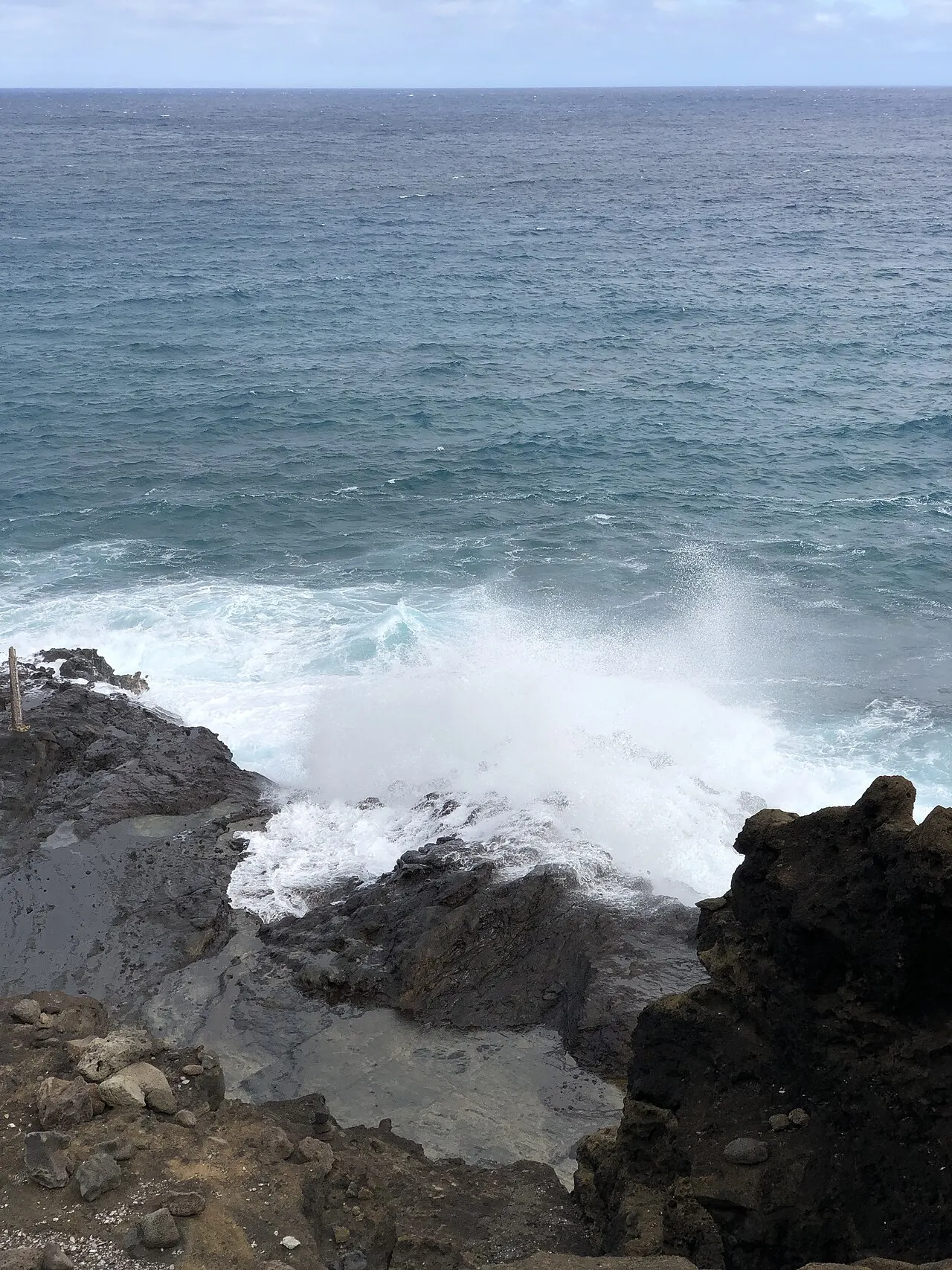 Halona Blowhole Lookout, East Honolulu, Hawaii, United States