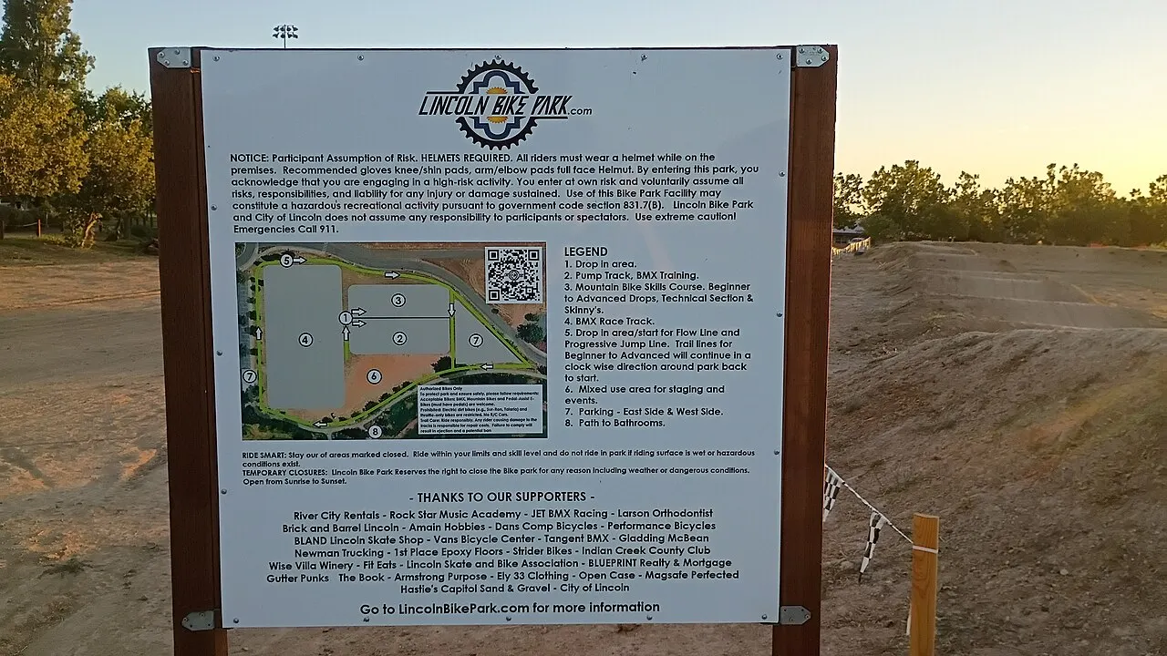 Lincoln Bike Park, Lincoln, California, United States