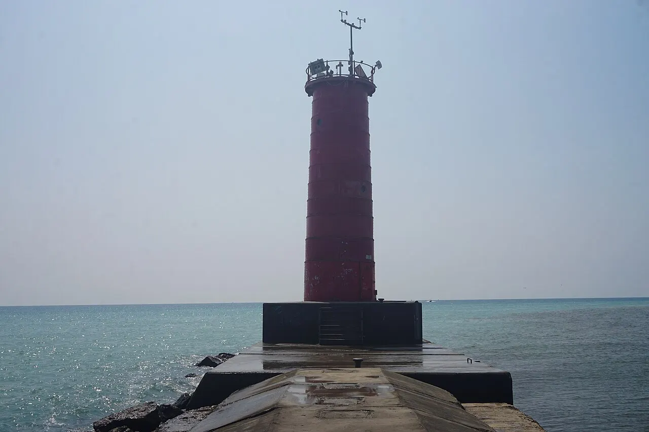 Sheboygan Breakwater Lighthouse, Sheboygan, Wisconsin, United States