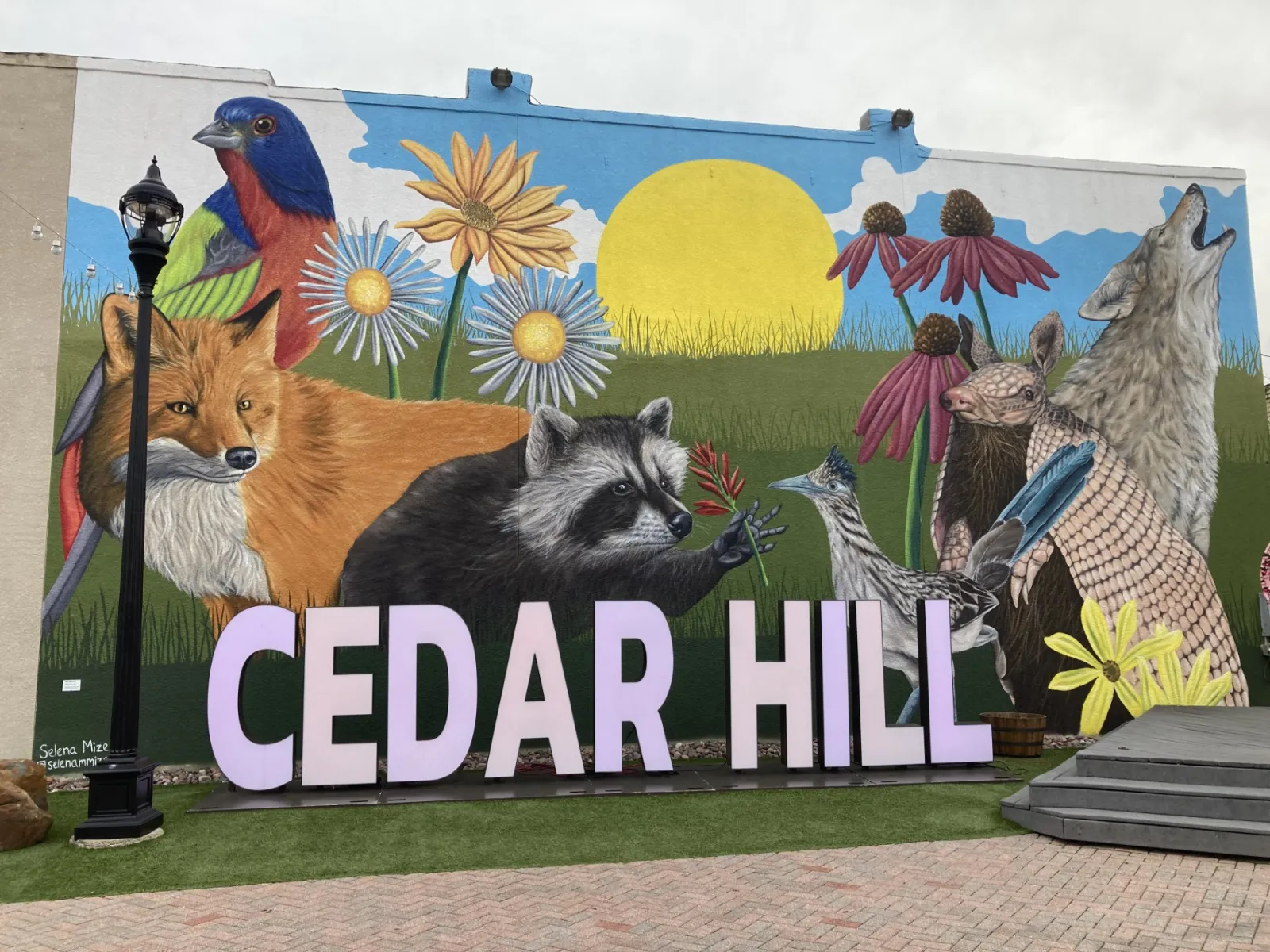Cedar Hill TX mural, Cedar Hill, Texas, United States