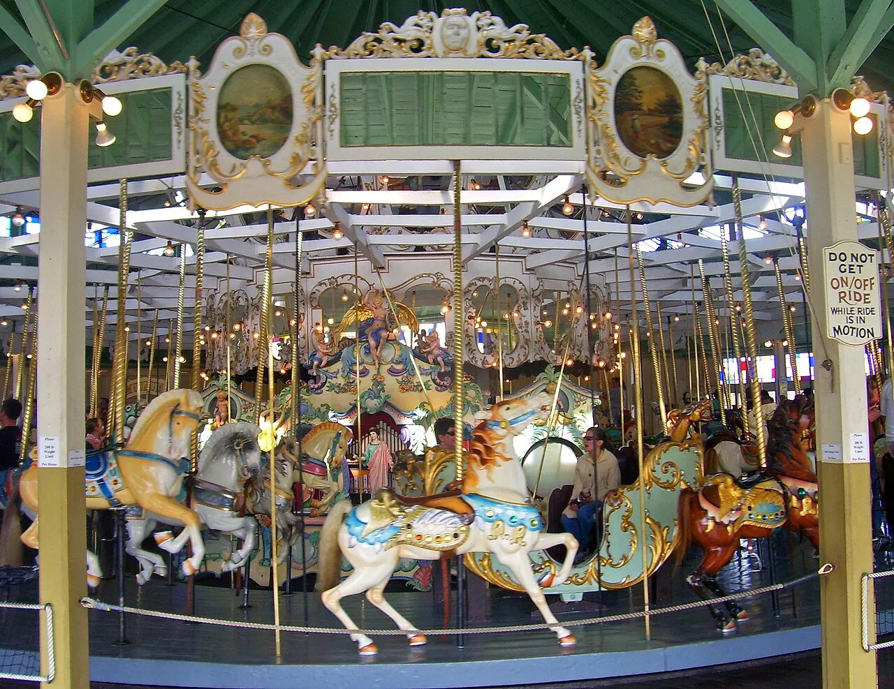 Crescent Park Looff Carousel, East Providence, Rhode Island, United States