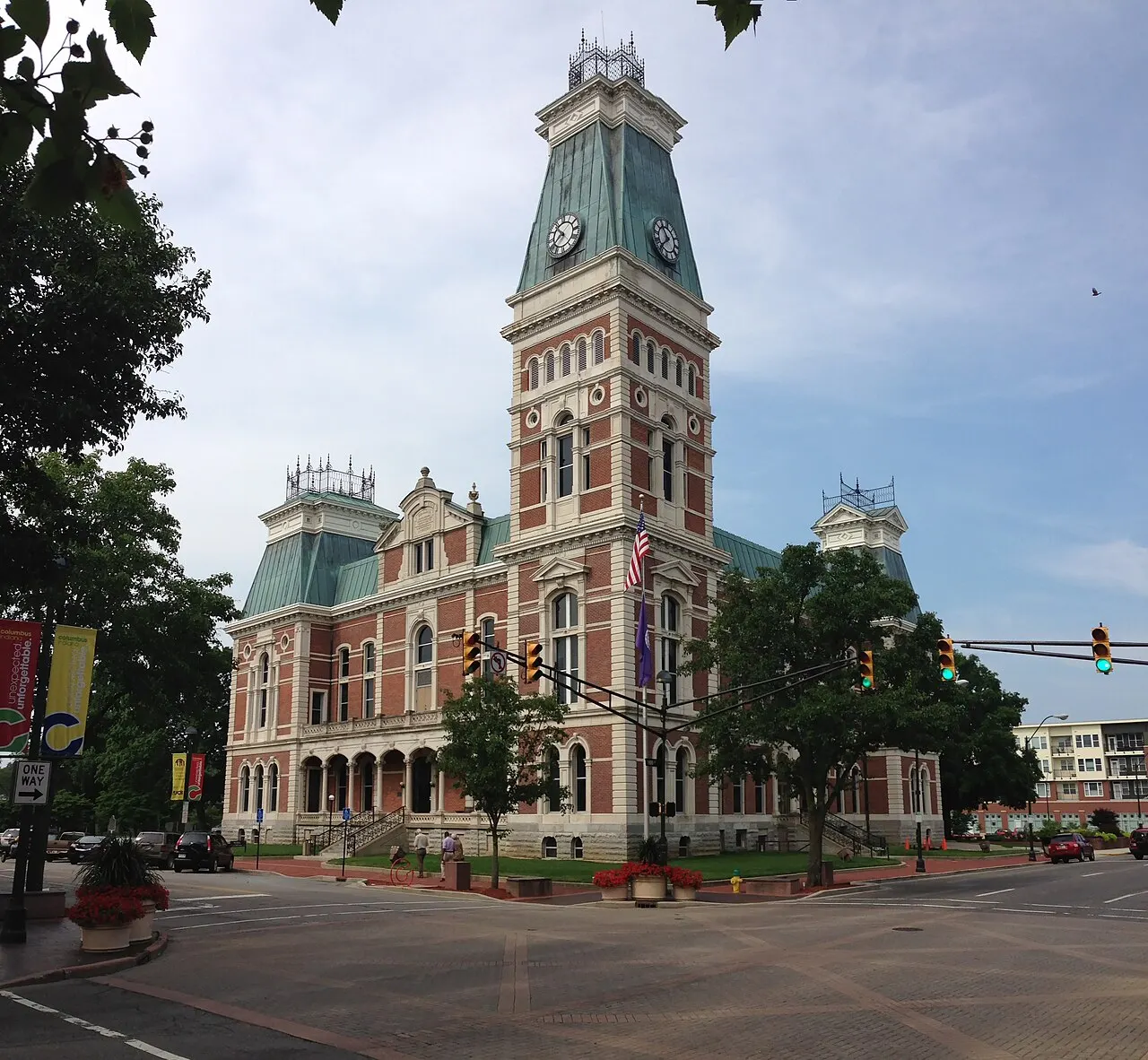Bartholomew County Courthouse, Columbus, Indiana, United States