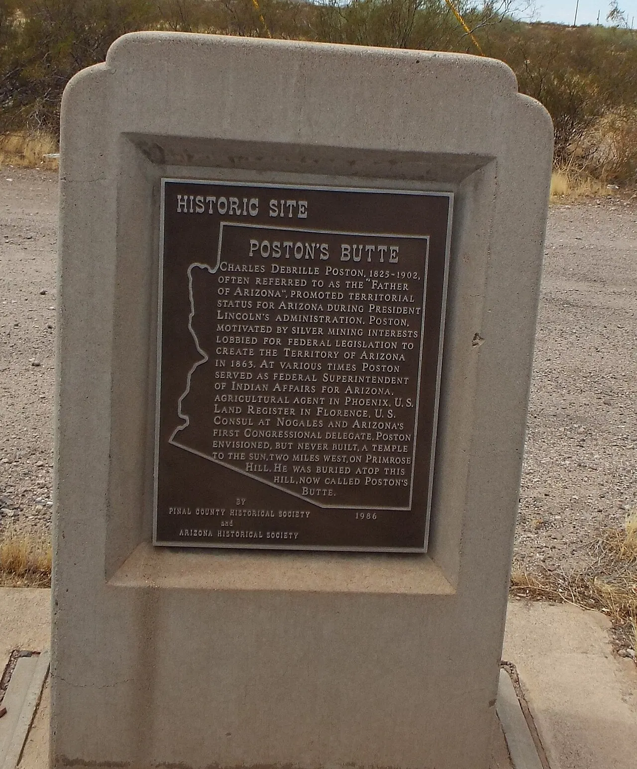 Poston Butte, Florence, Arizona, United States