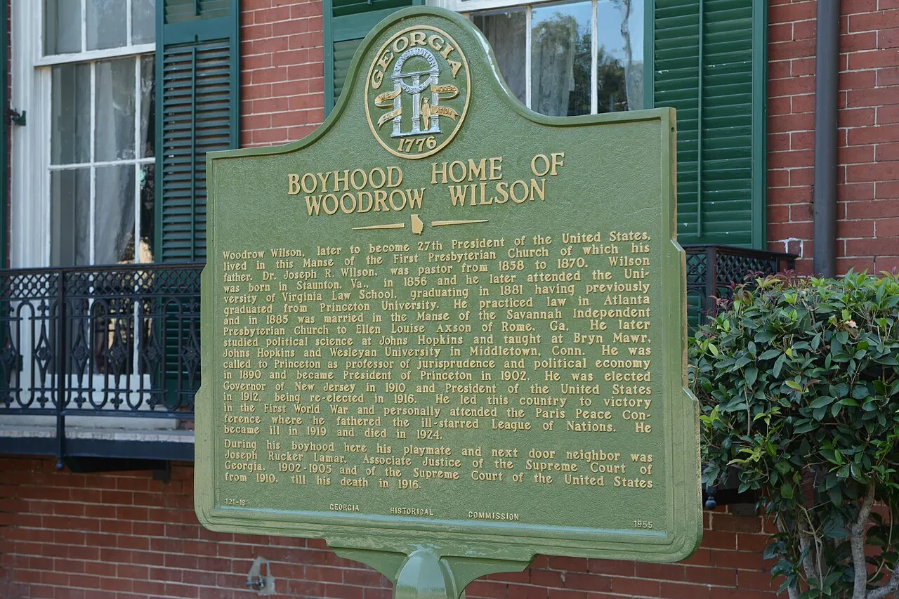 Boyhood Home of Woodrow Wilson, Augusta, Georgia, United States