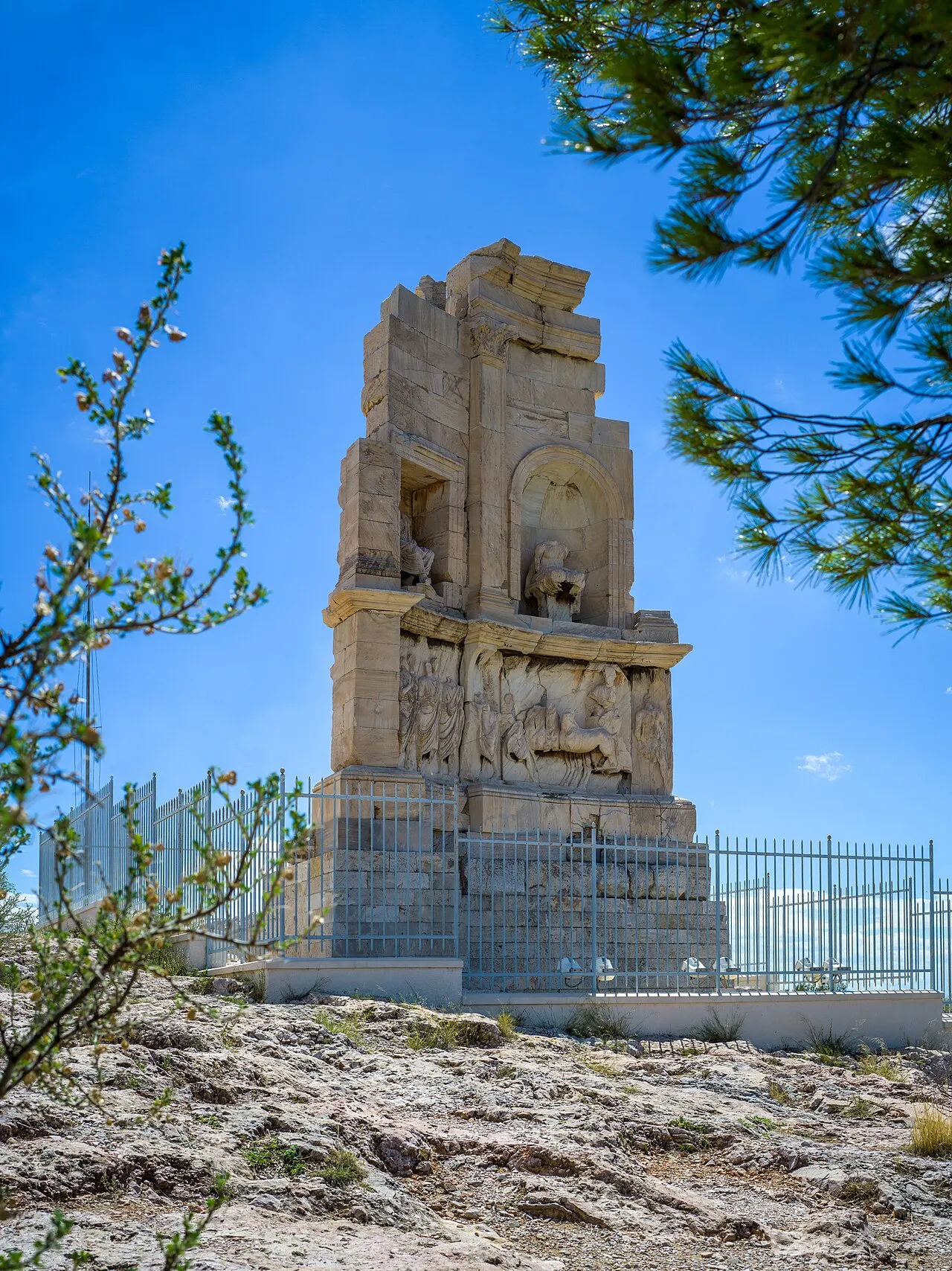 Areopagus and Filopappou Hill, Athens, Greece