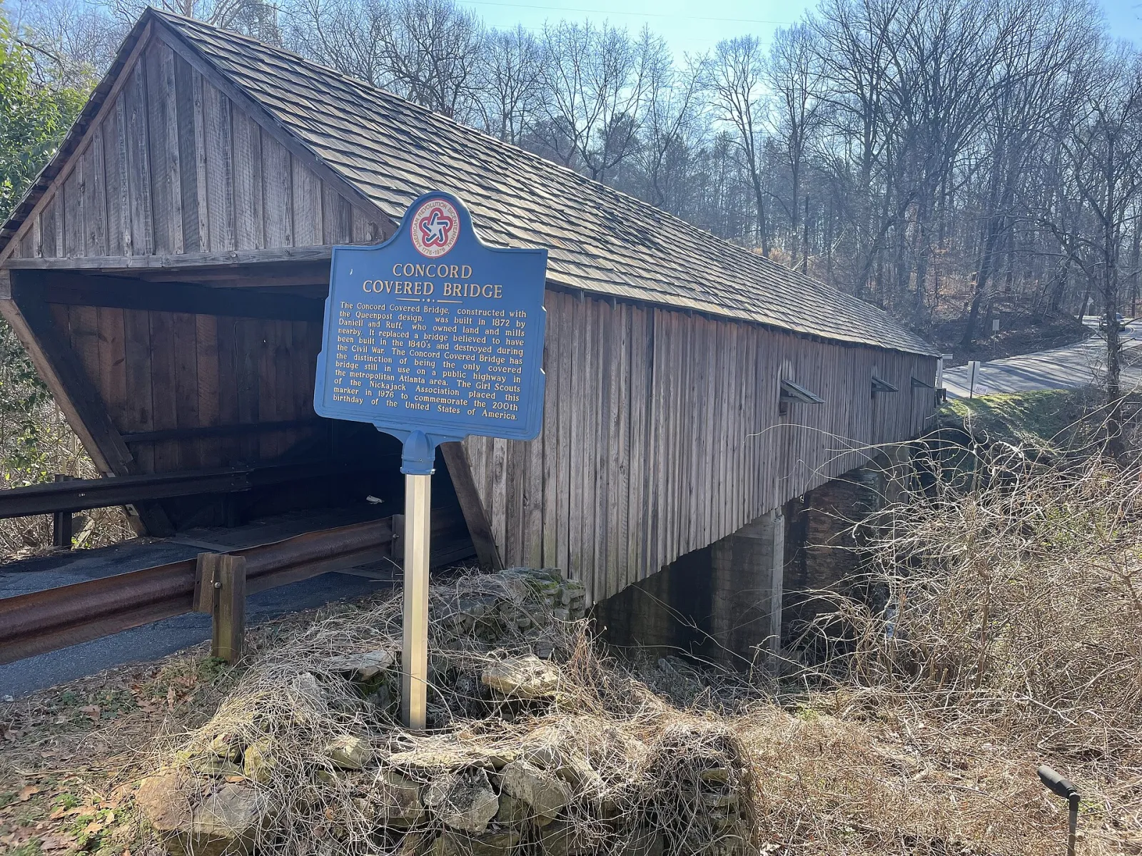 Concord Covered Bridge, Mableton, Georgia, United States