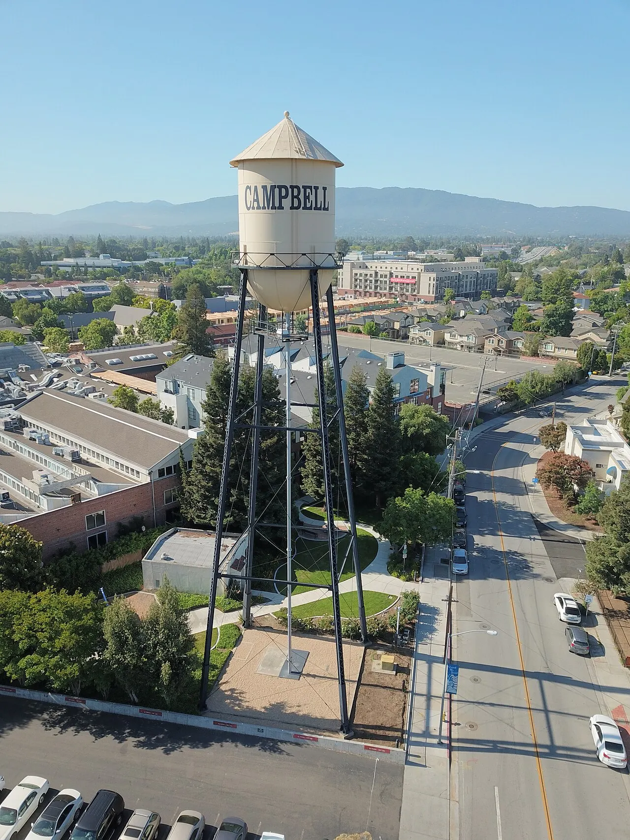 Campbell Water Tower, Campbell, California, United States