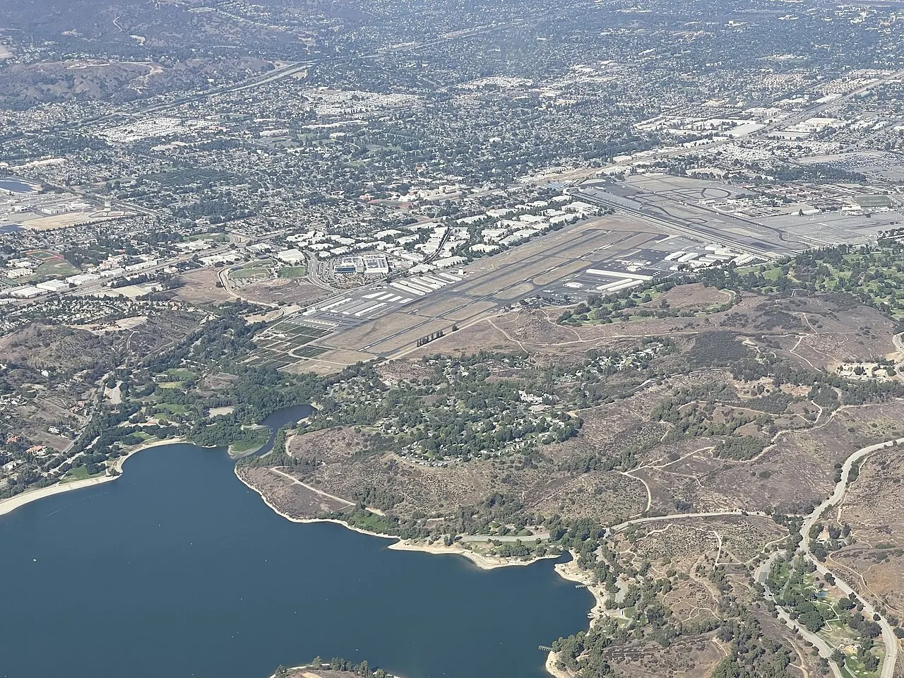 Puddingstone Reservoir, San Dimas, California, United States