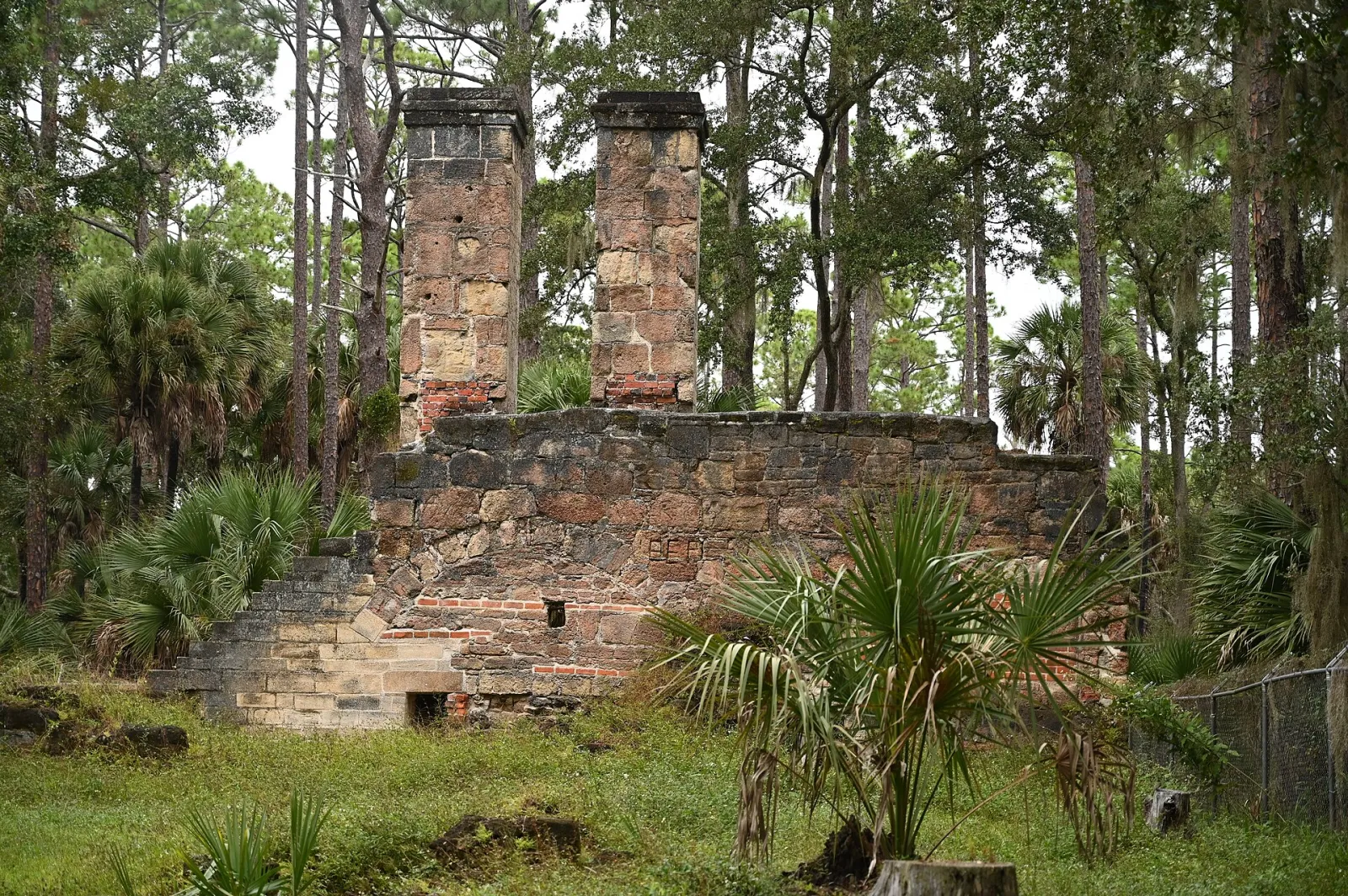 Dummett Sugar Mill Ruins, Ormond Beach, Florida, United States