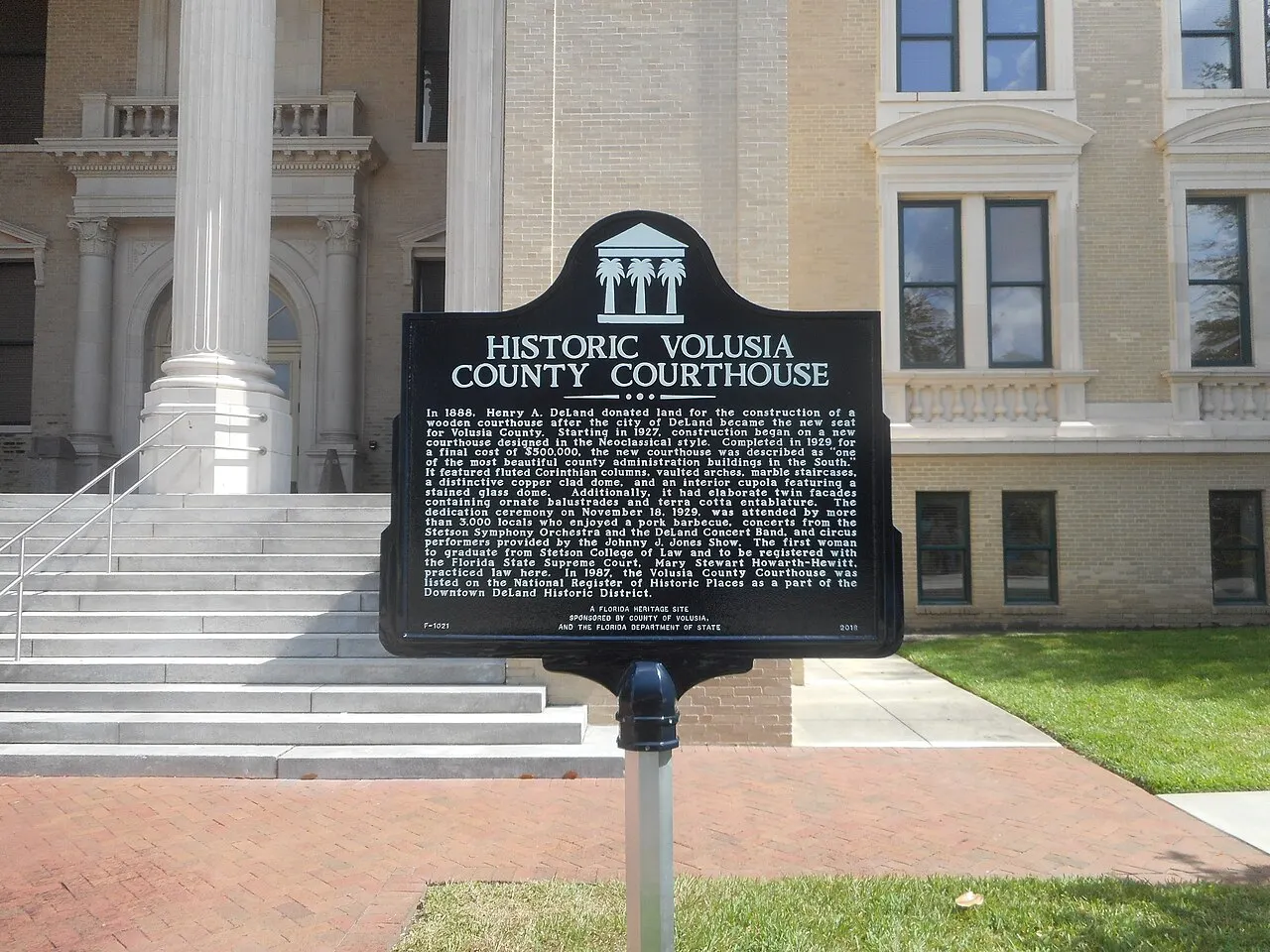Historic Volusia County Courthouse, DeLand, Florida, United States
