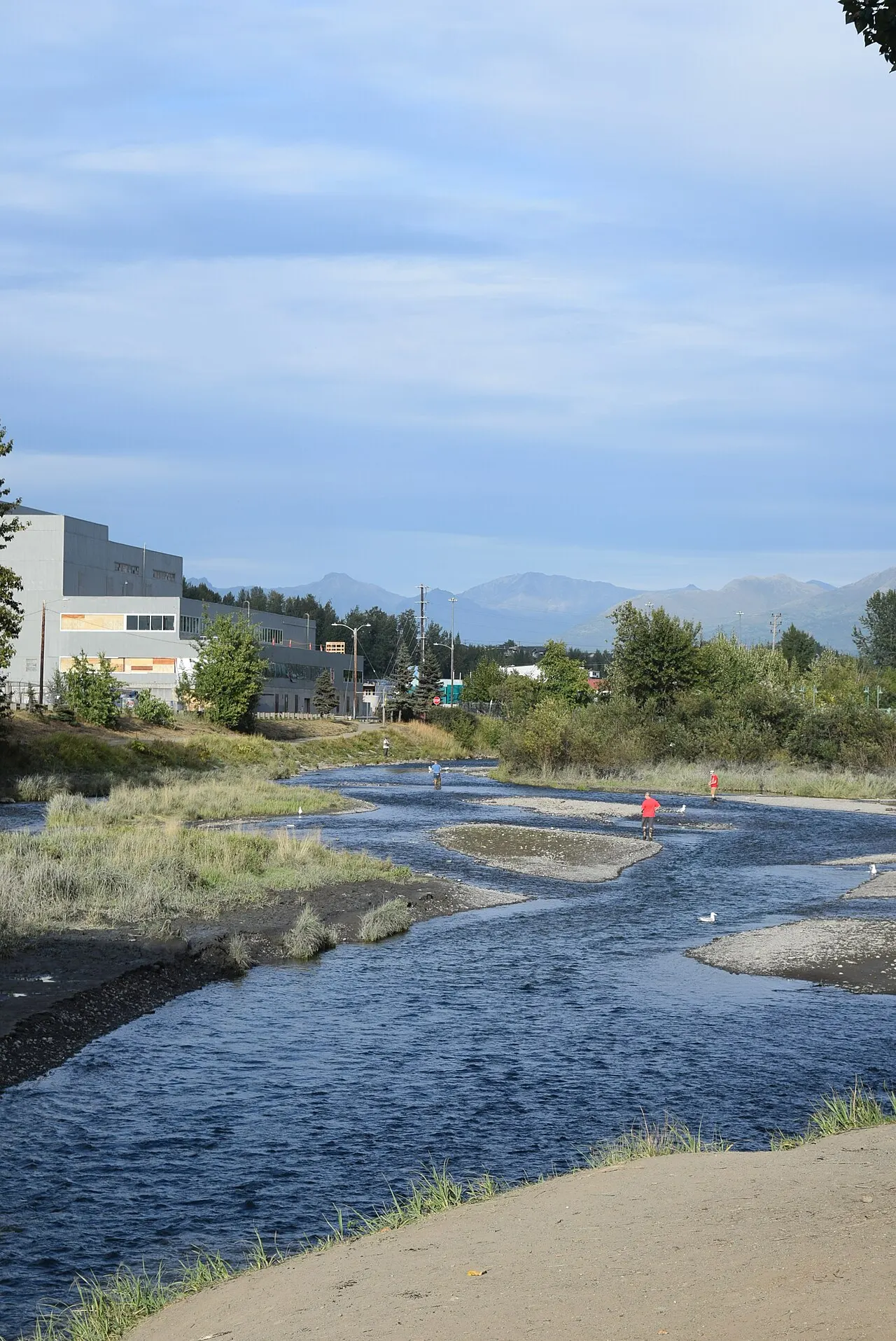Ship Creek, Anchorage, Alaska, United States