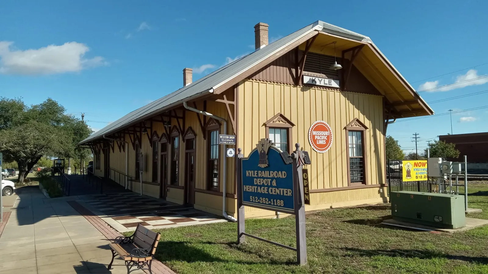 Historic Kyle Railroad Depot, Kyle, Texas, United States