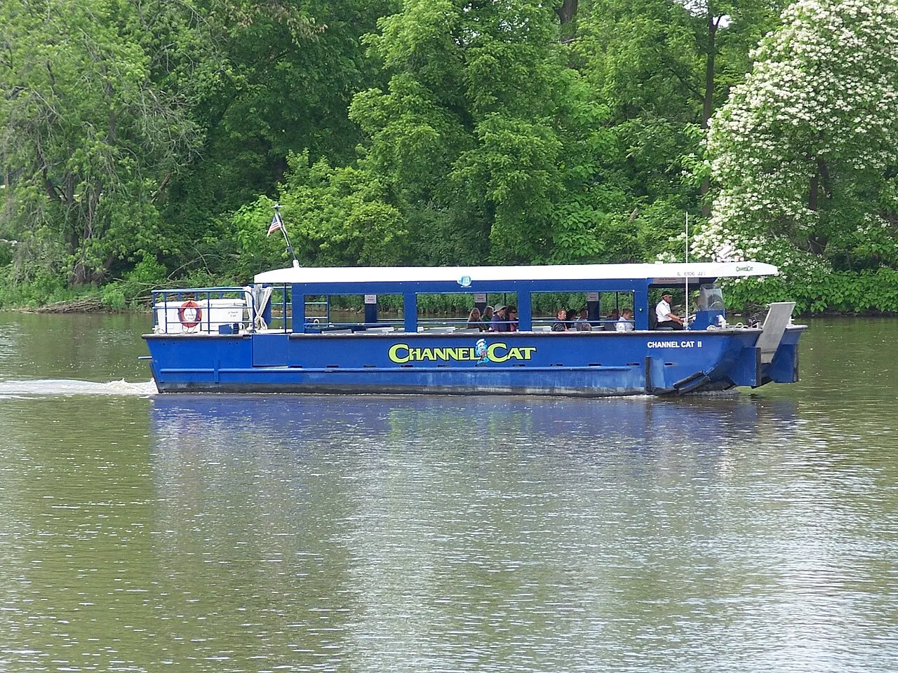 Channel Cat Water Taxi, Moline, Illinois, United States