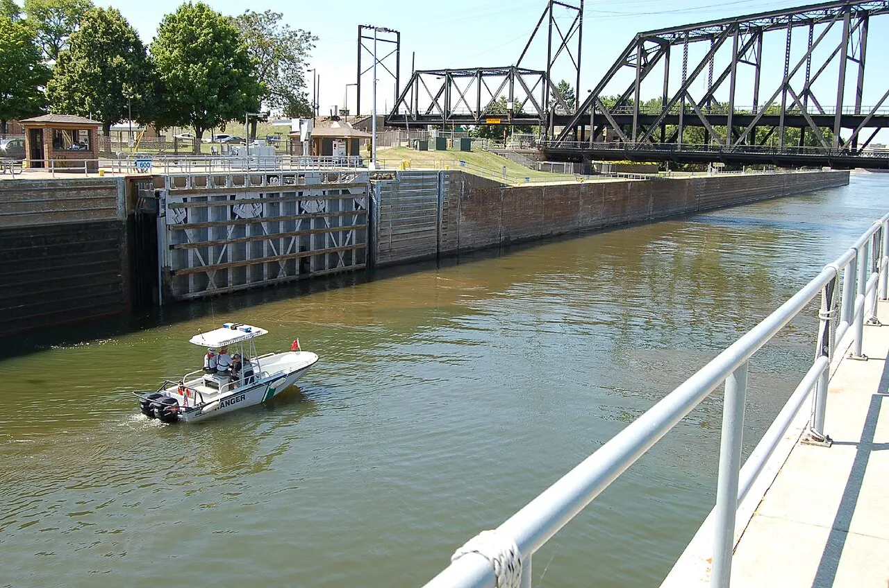 Mississippi River Visitor Center at Lock and Dam 15, Rock Island, Illinois, United States