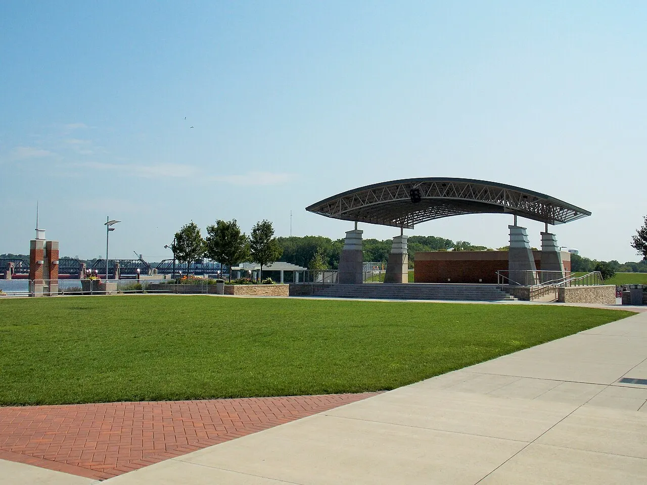 Schwiebert Riverfront Park, Rock Island, Illinois, United States